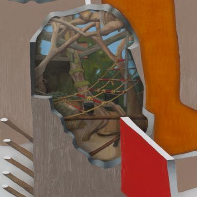 Zoo Exhibit Proposal Painting